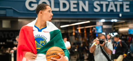 Juan Toscano, el primer mexicano campeón de la NBA con los Warriors de Golden State