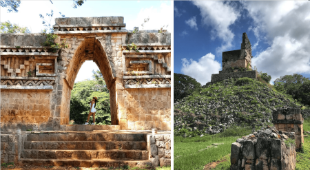 Labná, una zona arqueológica yucateca con monumentos espectaculares