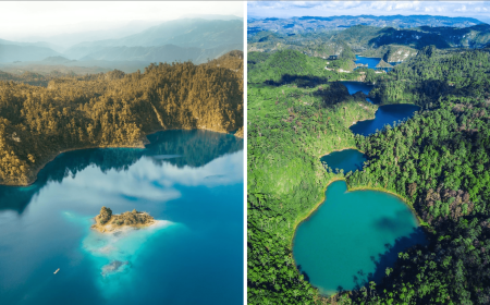 Las aguas cristalinas del Parque Nacional Lagunas de Montebello