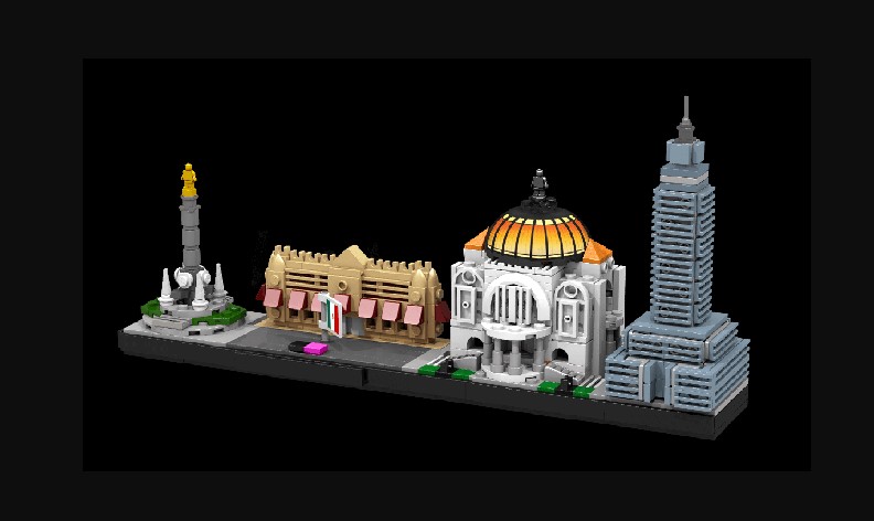 Los sitios más emblemáticos de la ciudad podrían convertirse en objetos de LEGO