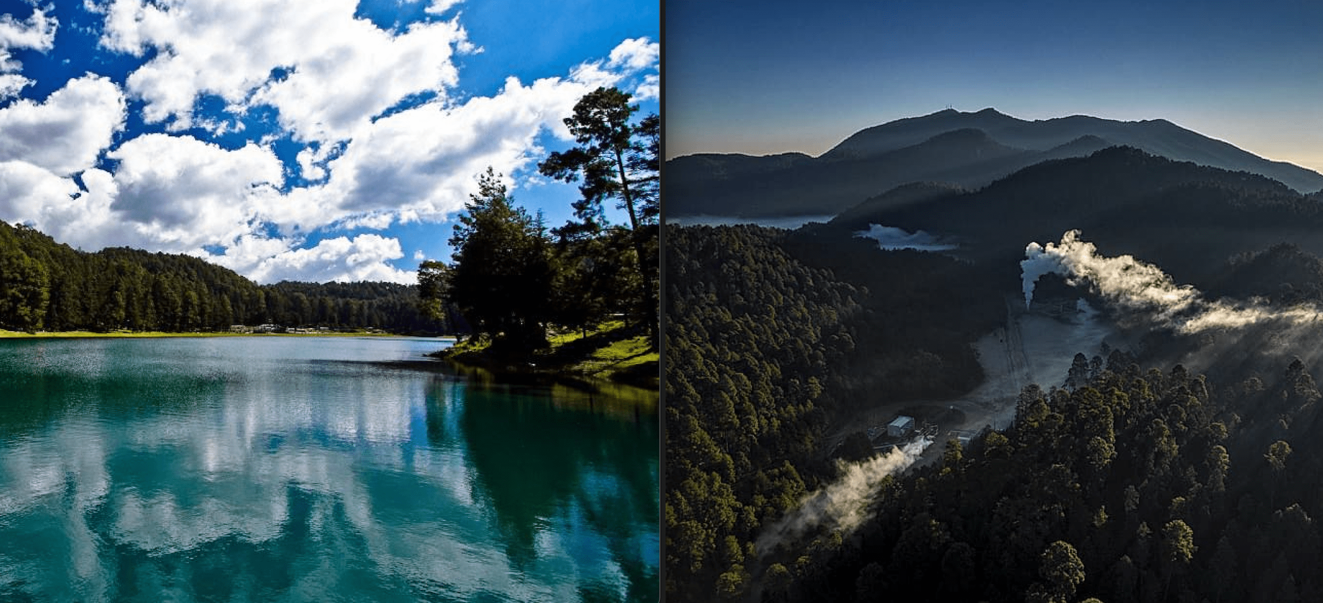 Parque Nacional Los Azufres y sus cálidas aguas curativas