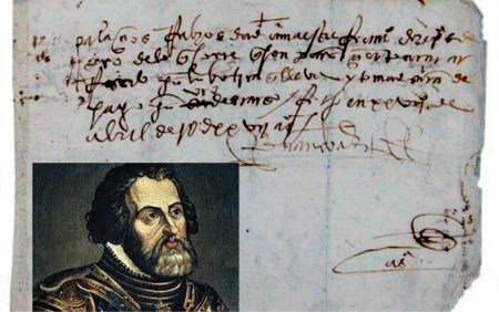 FBI recupera manuscrito firmado por Hernán Cortés en una subasta