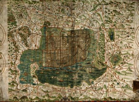 El misterio del mapa de la Ciudad de México de 1550 que apareció en Suecia