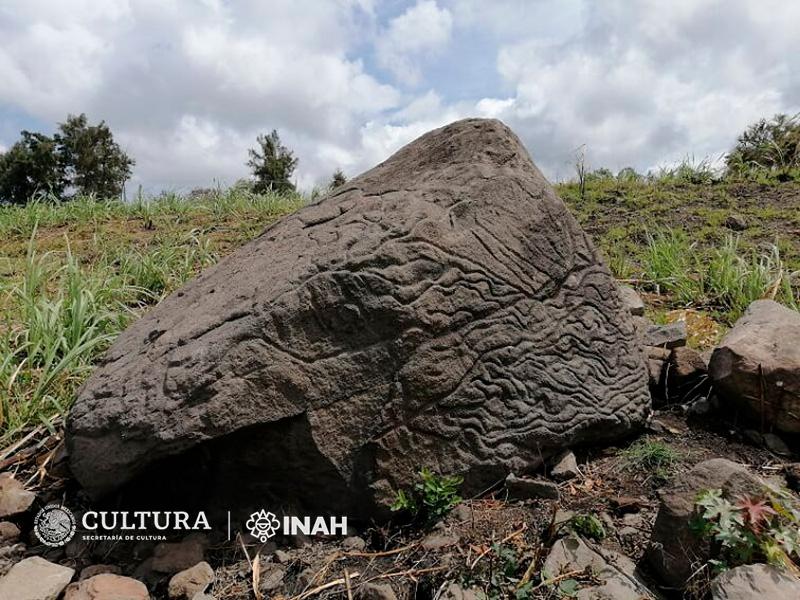 Hallan mapa oculto de más de 2000 años de antigüedad cerca del Volcán de Fuego