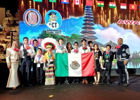 Delegación mexicana arrasa con 8 medallas en olimpiada juvenil de matemáticas