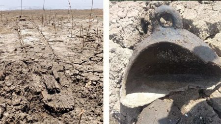 Descubren lancha tradicional prehispánica en la isla de Janitzio, Michoacán