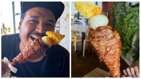 El famosísimo mini-trompo al pastor de la CDMX, aquí te decimos dónde probarlo