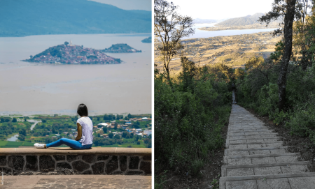 Fotos del asombroso Mirador El Estribo de Pátzcuaro Michoacán