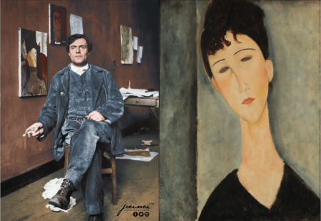 Bellas Artes conmemora a Modigliani con obras de su París y sus contemporáneos