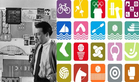 Lance Wyman, la mente maestra que describió la Ciudad de México en íconos