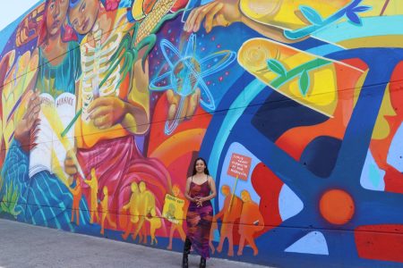 Se inaugura el Mural Conmemorativo de los Derechos Humanos en la Central de Abasto