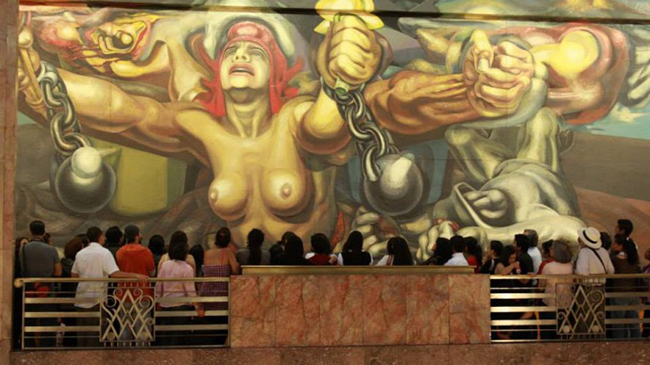 ¿Sabes por qué dejaron de pintarse grandes murales públicos en México?