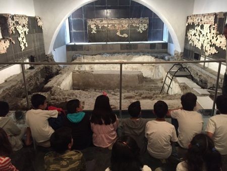 Caja de Agua: los curiosos murales novohispanos de Tlatelolco