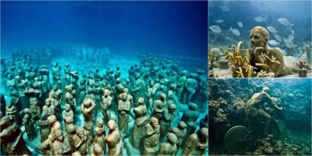 Tesoros de México: El Museo Subacuático que preserva los arrecifes de coral