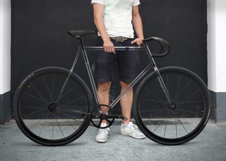 Una bicicleta casi invisible, con un diseño sublime, para surcar la ciudad