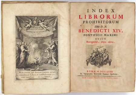 Index Librorum Prohibitorum: Los libros prohibidos por la Inquisición