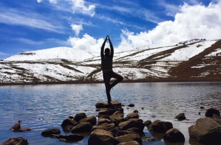 Una distintiva clase de yoga en el místico Nevado de Toluca