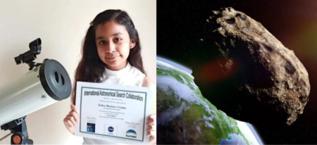 Ashley Martínez, la niña mexicana reconocida por la NASA tras descubrir un asteroide