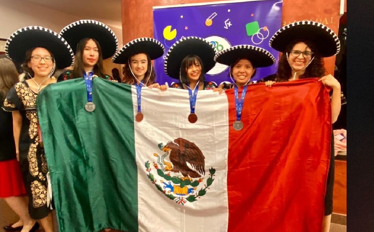 Orgullo nacional: Jóvenes mexicanas ganan medallas en Olimpiada de Matemáticas