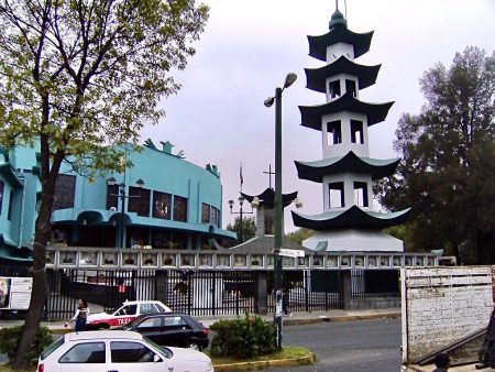 La hermosa Pagoda de Iztacalco en el Oriente de la Ciudad