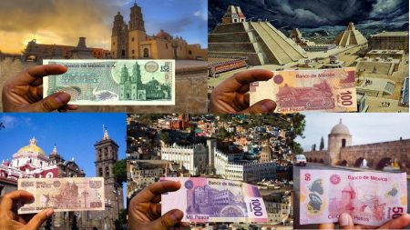 Estos son los asombrosos paisajes que aparecen en los billetes mexicanos