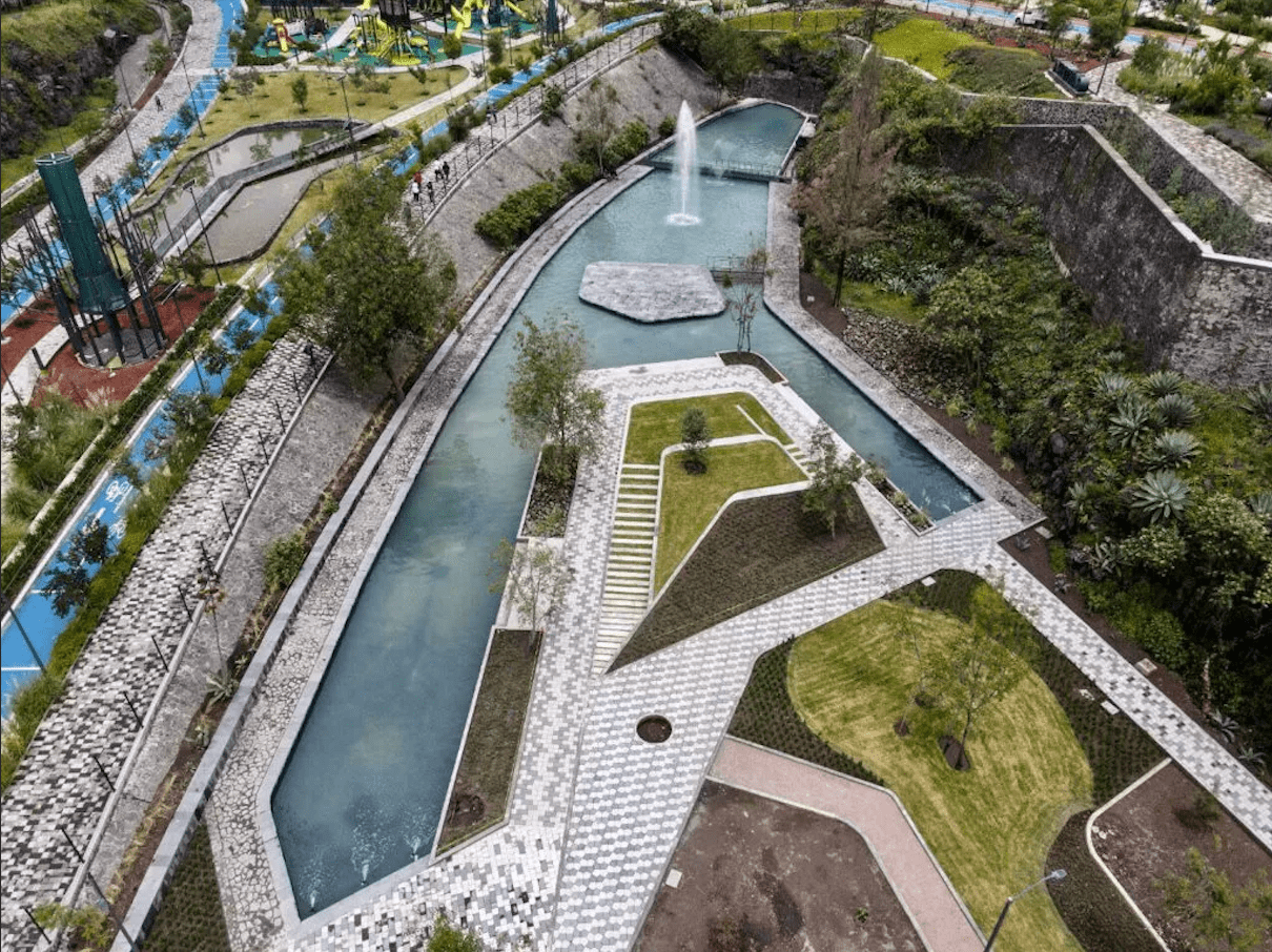 Así quedó el Parque Cantera, un maravilloso espacio sustentable en Coyoacán