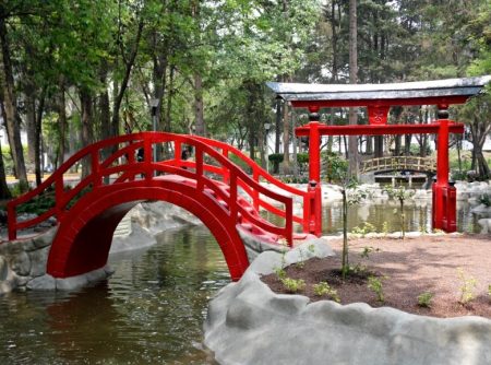 Parque La Pagoda, un pedazo de Japón al sur de la ciudad