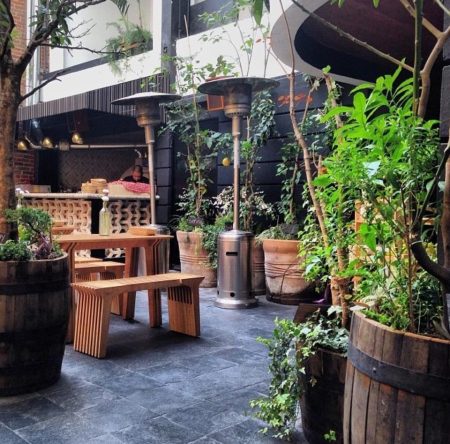 Patio Aurora: Comida italiana, buenos drinks y exquisitos discos para un ambiente acogedor