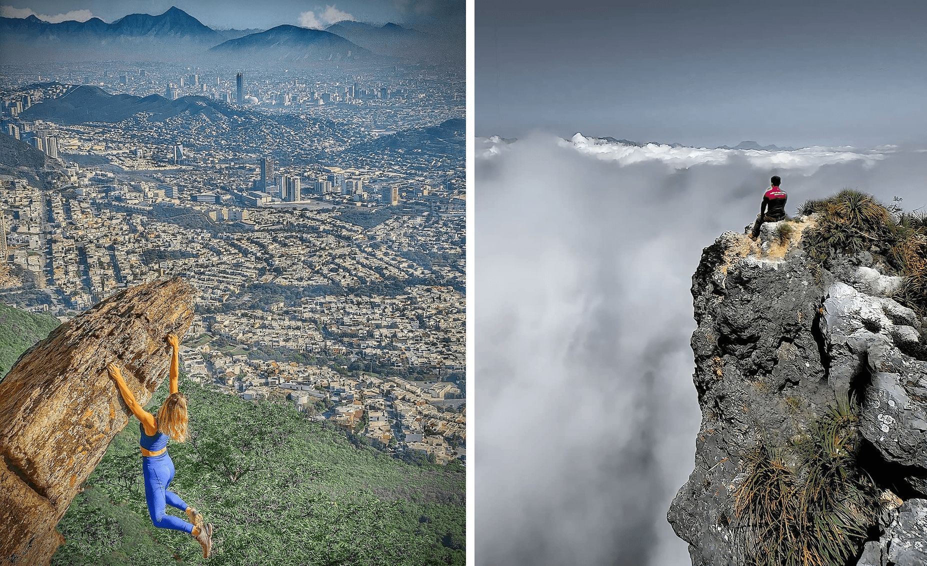 Montañismo de alto nivel en los preciosos Picos del Cerro de la Silla