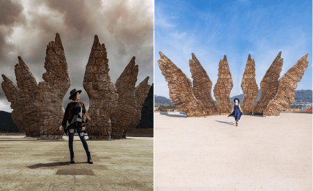 Plaza de las Alas, el precioso ícono artístico del Estado de México