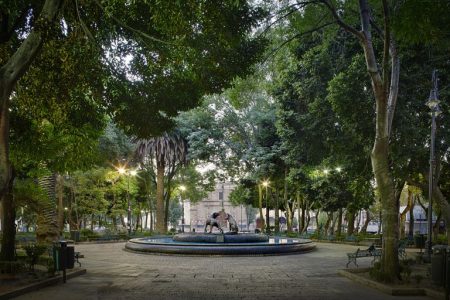 El ombligo festivo de Coyoacán: el Jardín Centenario