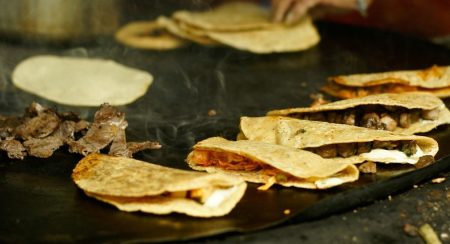 quesadillas