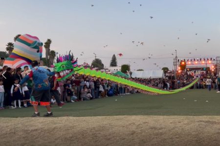 El impresionante Papalote Quetzalcóatl representará a México en un Concurso Mundial de China