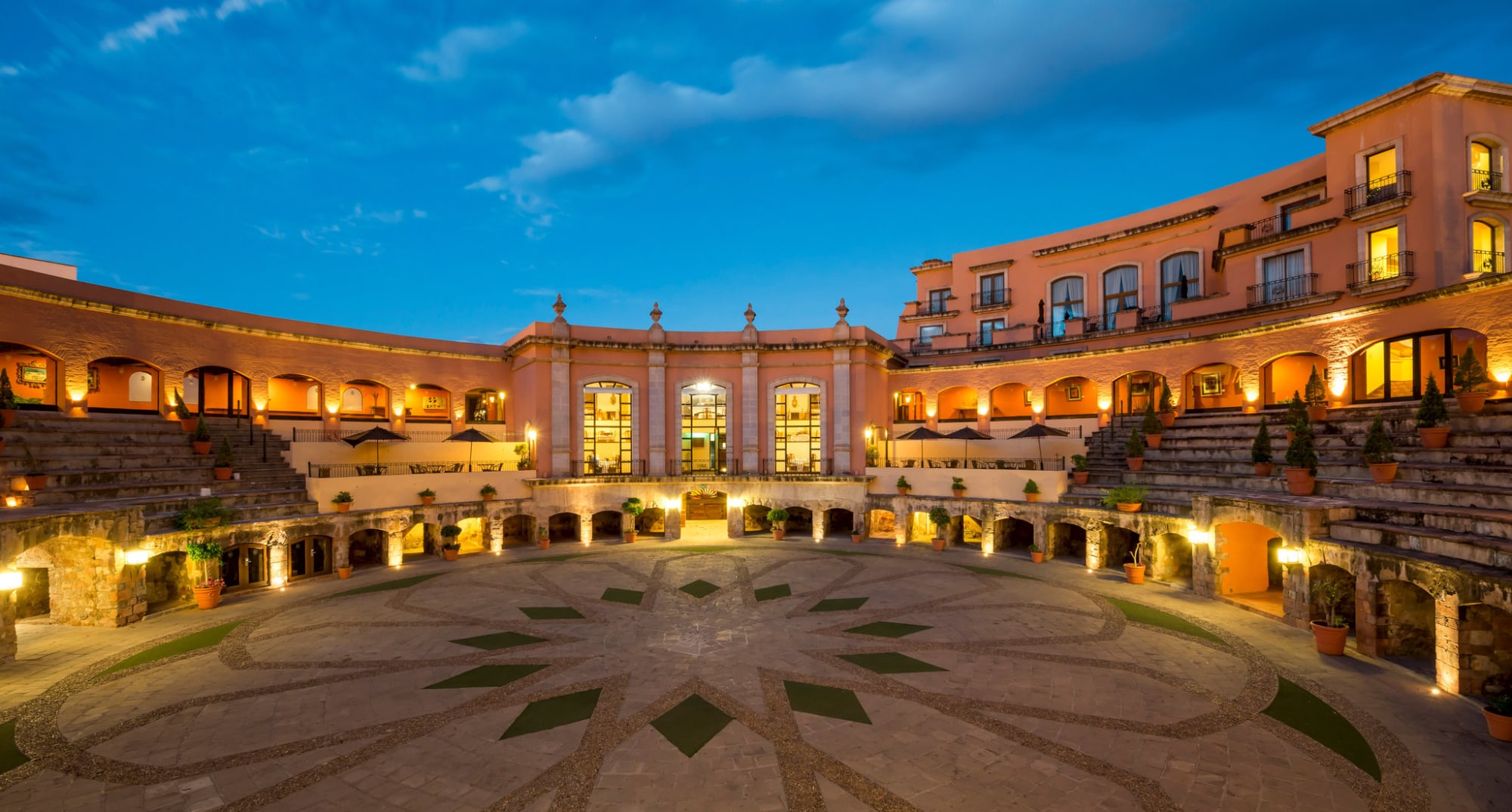 Quinta Real de Zacatecas es un espacio histórico con un ambiente lujoso