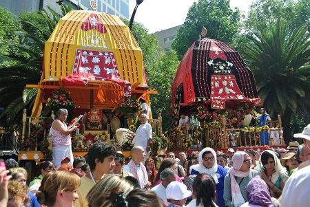 El Festival Ratha Yatra invadirá las calles de la urbe este fin de semana