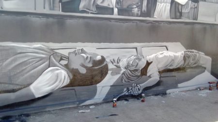 Todos los caminos llevan a Neza, homenaje en murales a la película Roma