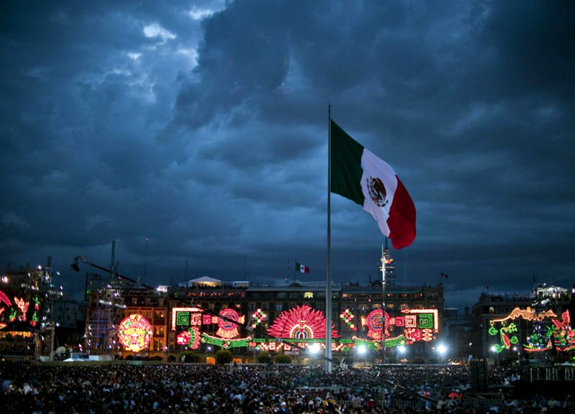 celebrar el grito de Independencia