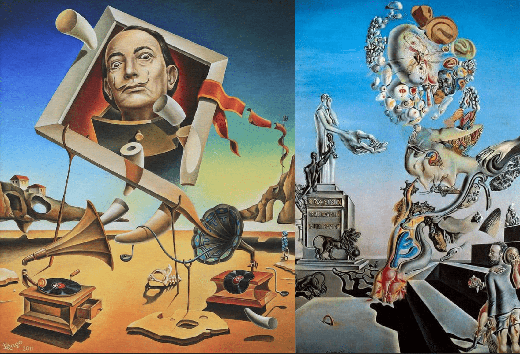 Disfruta de todas las obras de Salvador Dalí en esta galería digital