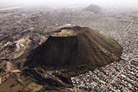 El increíble volcán de Xaltepec, el vigilante de arena en la Ciudad de México