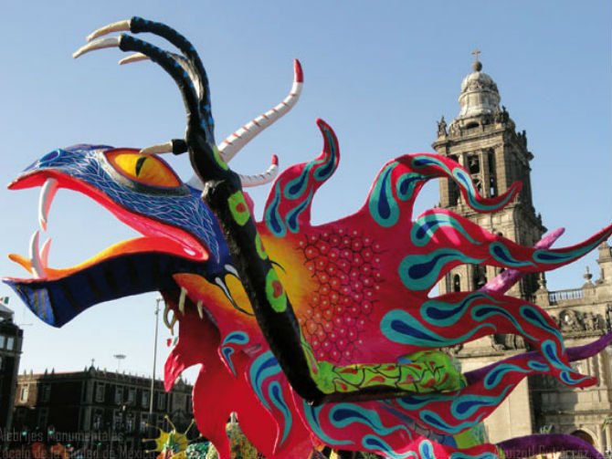 Vuelven los alebrijes monumentales a la Ciudad de México