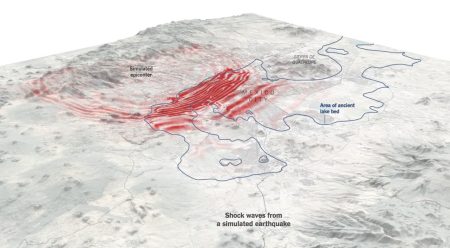 Así se propagan los sismos en la Ciudad de México