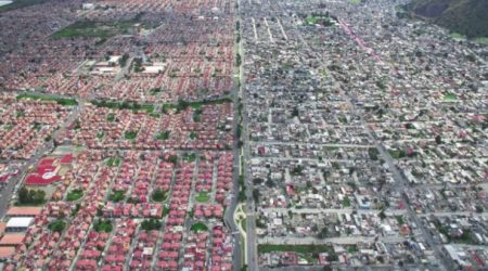 La yuxtaposición social de la ciudad vista desde las alturas (FOTOS)