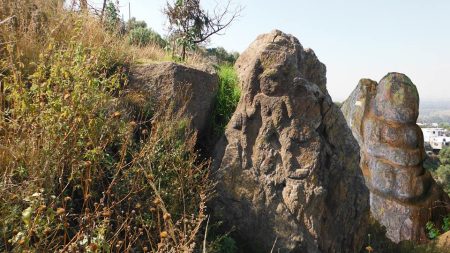 Las pinturas rupestres ocultas a las afueras de la Ciudad de México