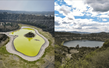 La belleza de los cráteres laguna de Puebla: Tecuitlapa y Aljojuca