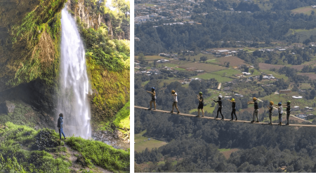 Tlatlauquitepec, cascadas, puentes altísimos y una buena taza de café