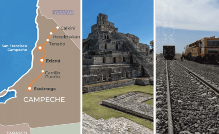 Tramo 2 del Tren Maya dará acceso a zonas arqueológicas poco conocidas de Campeche