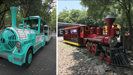 Después de muchos años, regresó el Trenecito de Chapultepec (ahora eléctrico)