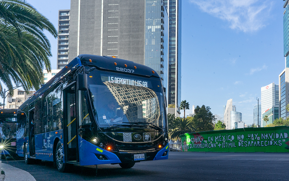 Inicia operaciones la nueva ruta de Trolebús sobre Paseo de la Reforma