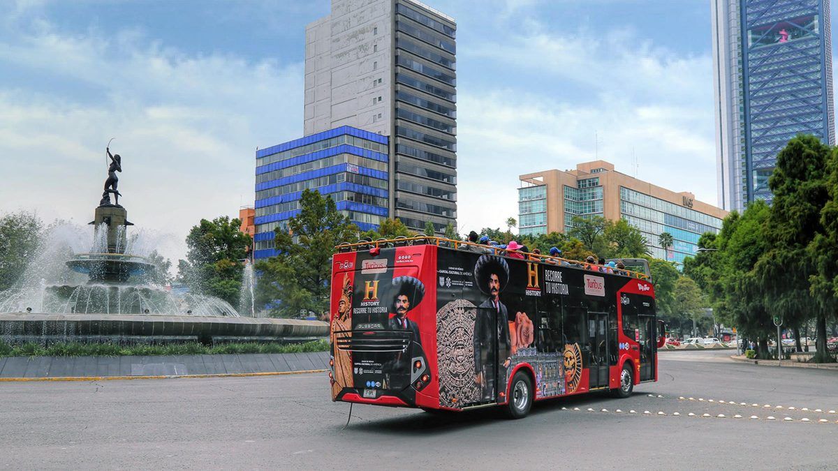Turibus lanza nuevo recorrido Turístico de Arte y Cultura en el Centro de la CDMX