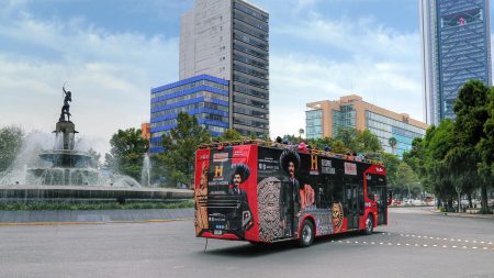 Turibus lanza nuevo recorrido Turístico de Arte y Cultura en el Centro de la CDMX